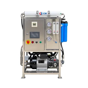 เครื่องกรองน้ำทะเล PUREFLOW  SWRO-1000-TS 1,000ลิตร/วัน ระบบ Touch Screen