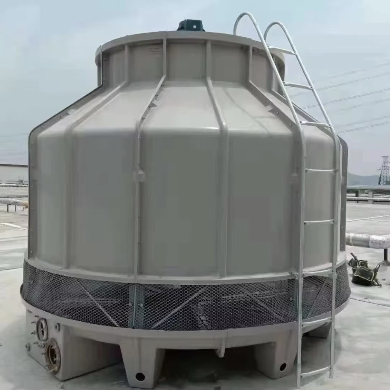 ปรับสภาพน้ำก่อนเข้า Cooling Tower ด้วยเครื่องกรองหินปูนน้ำบาดาล KT016A
