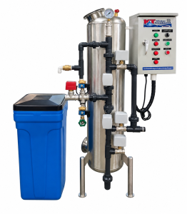 เครื่องกรองน้ำบาดาล กรองหินปูนอัตโนมัติ PUREFLOW KT012A ระบบ PLC 2,500 ลิตรต่อชั่วโมง